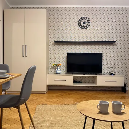 M1 Luxury Near Manufaktura Lägenhet Łódź